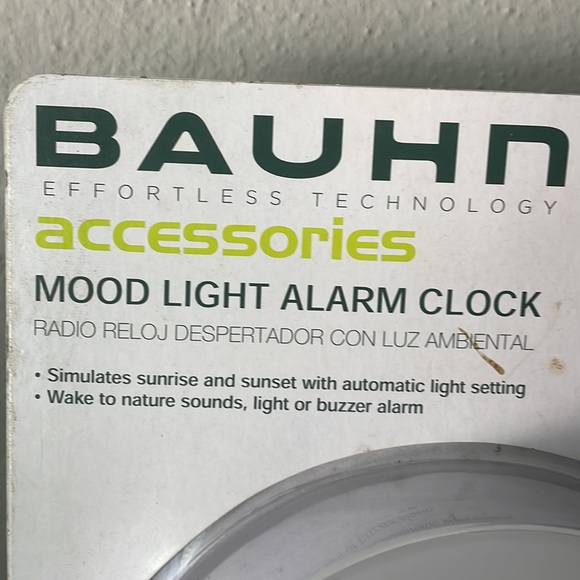 Bauhn mood light alarm clock. New! - Picture 5 of 7